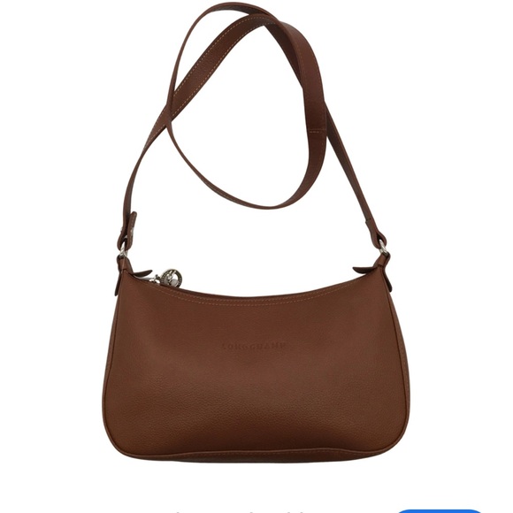 Longchamp Handbags - Longchamp pebble Leather crossbody